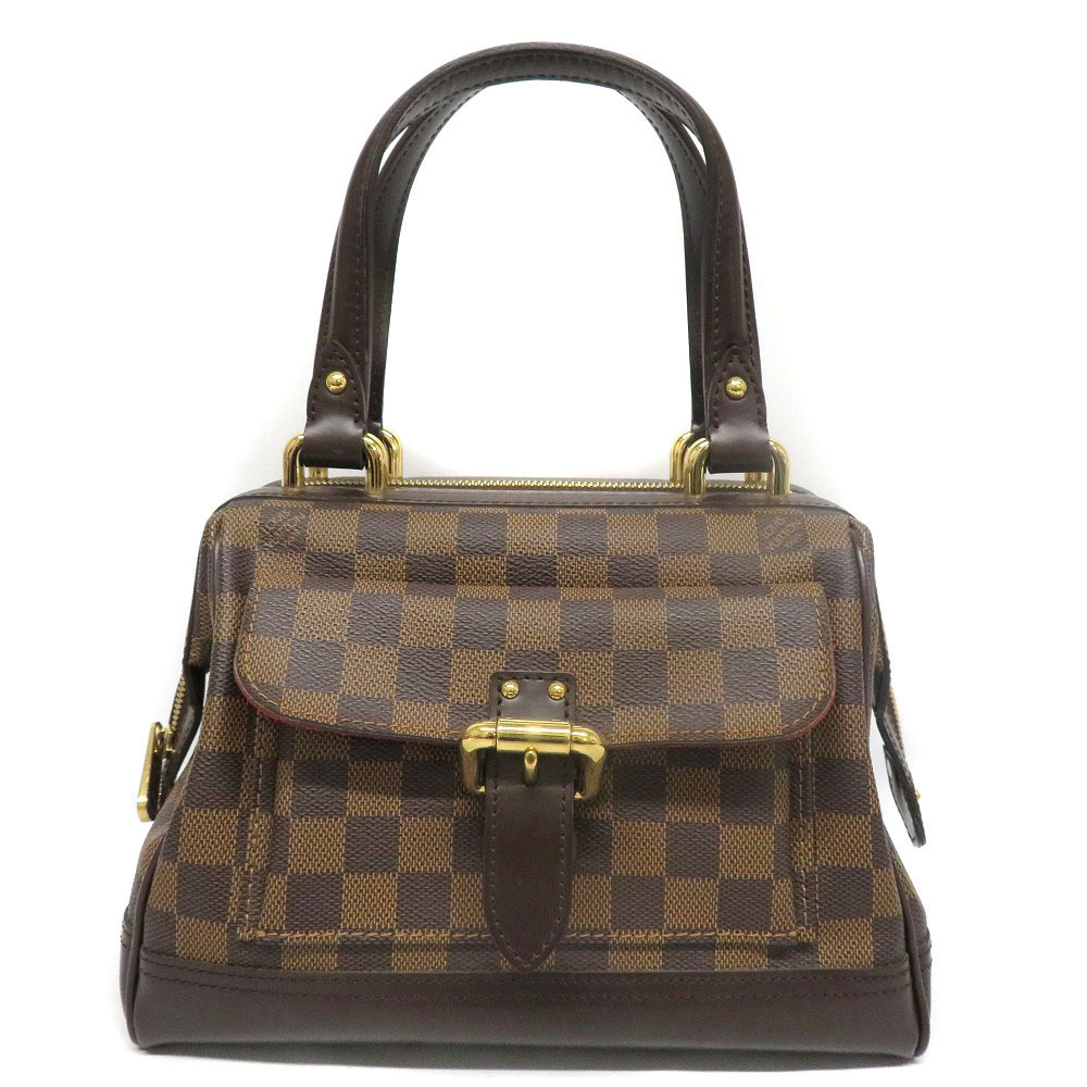 LOUIS VUITTON Knightsbridge Handbag Damier Ebene Brown